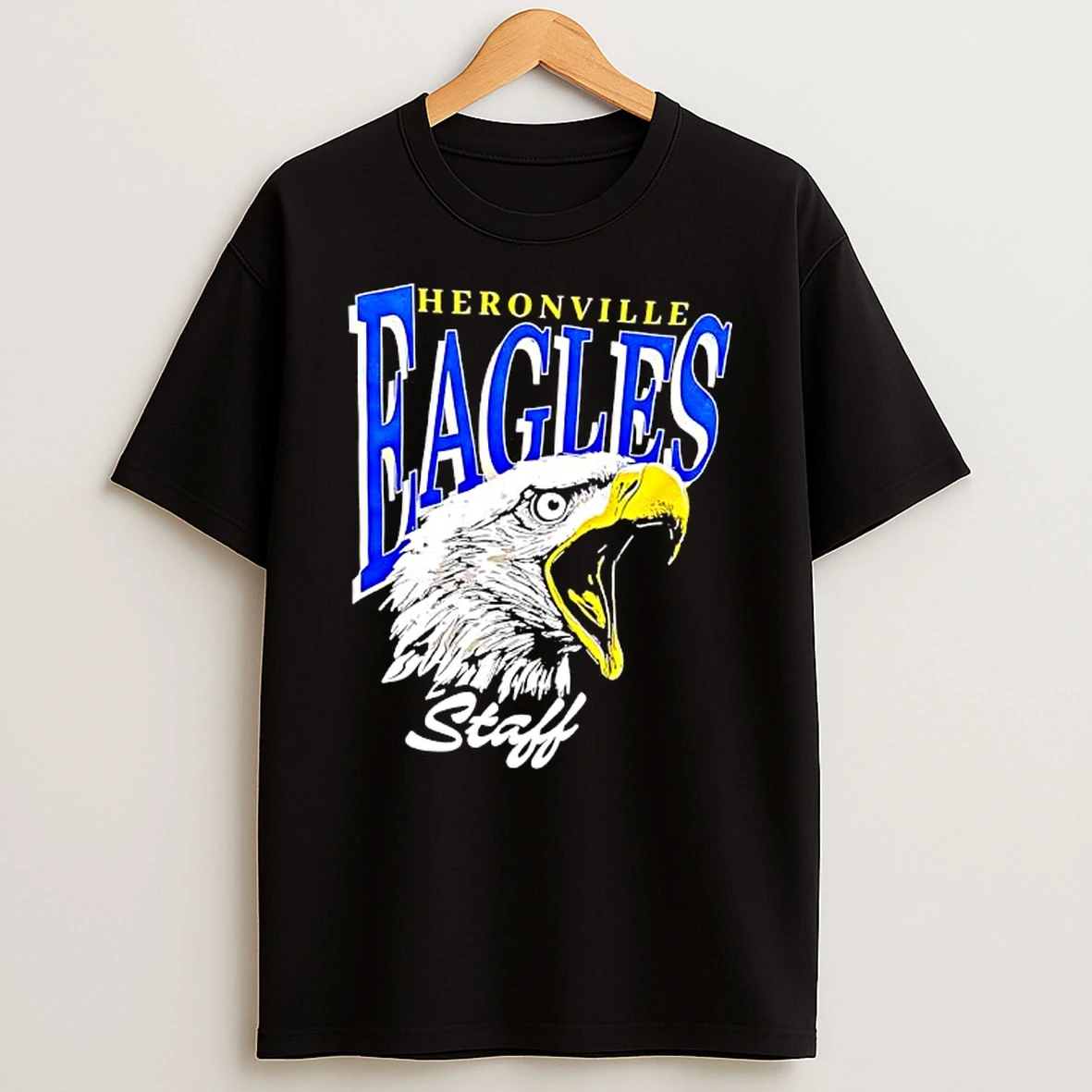 Heronville Eagles Staff Eagle Graphic T Shirt