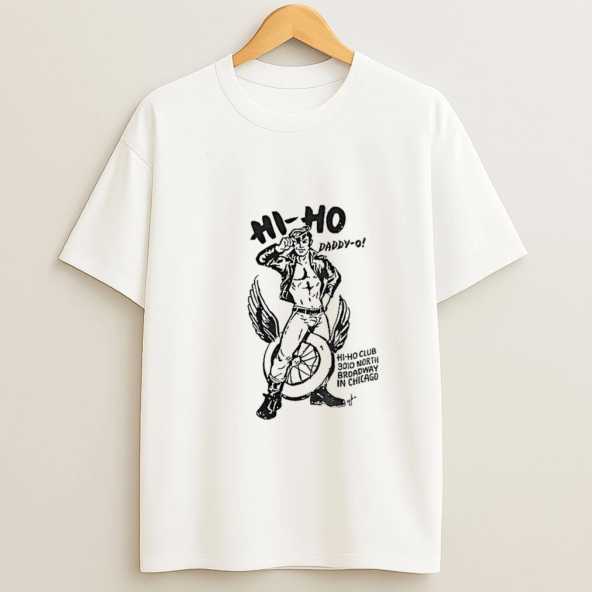 Hi Ho Chicago Tom Of Finland Gay Pride Lgbt T Shirt