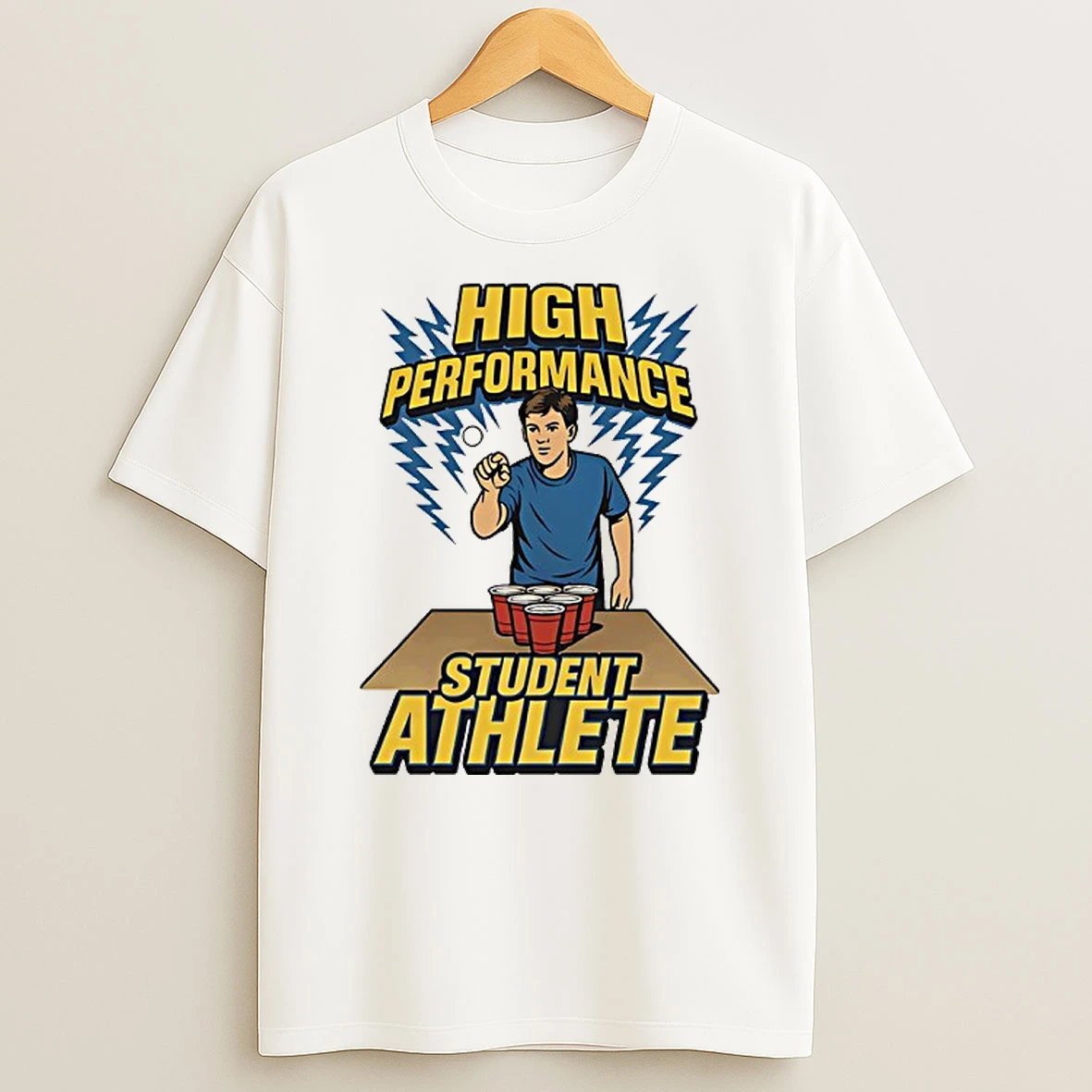 High Performance Student Athlete Graphic T Shirt