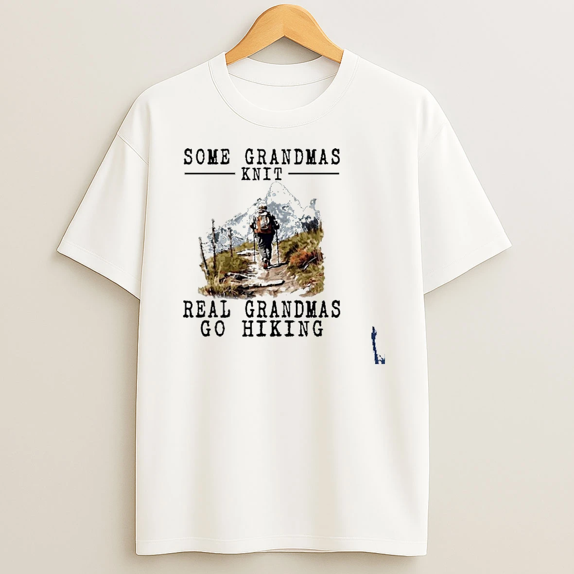 Hiking Some Grandmas Knit Real Grandmas T Shirt
