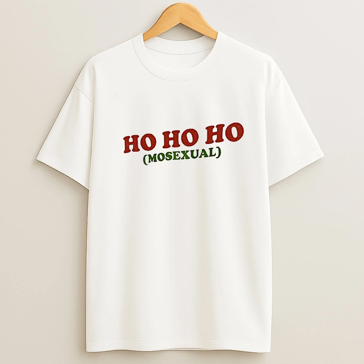 Ho Ho Ho Mosexual Merry Christmas T Shirt