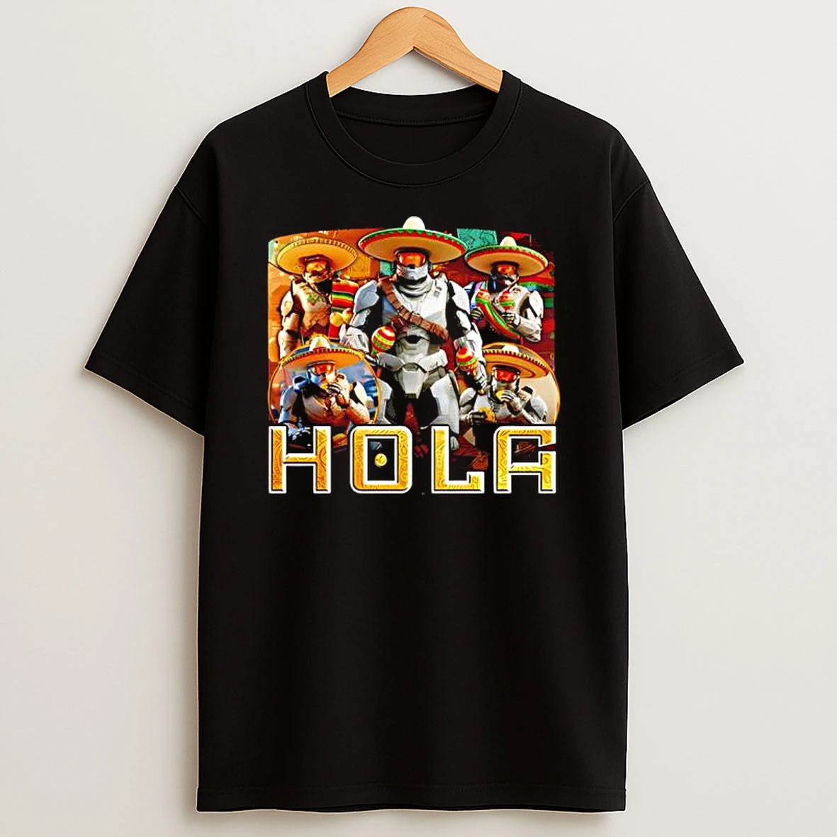 Hola Halo Master Chief T Shirt