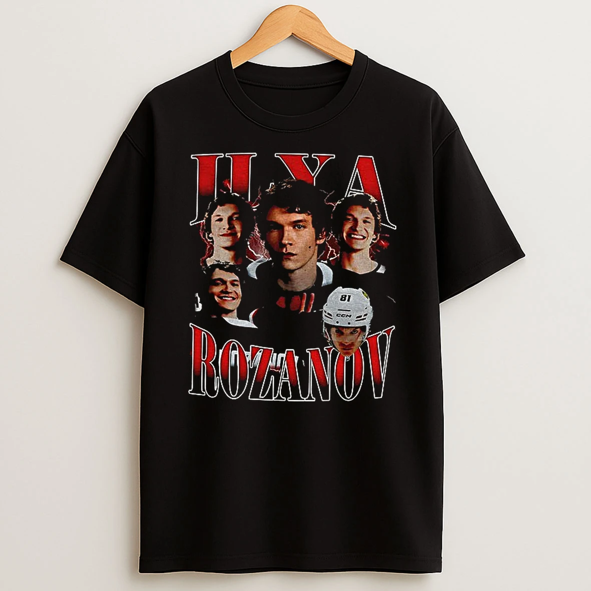 Hollanov Ilya Rozanov Heated Hockey Rivalry Bootleg Graphic T Shirt