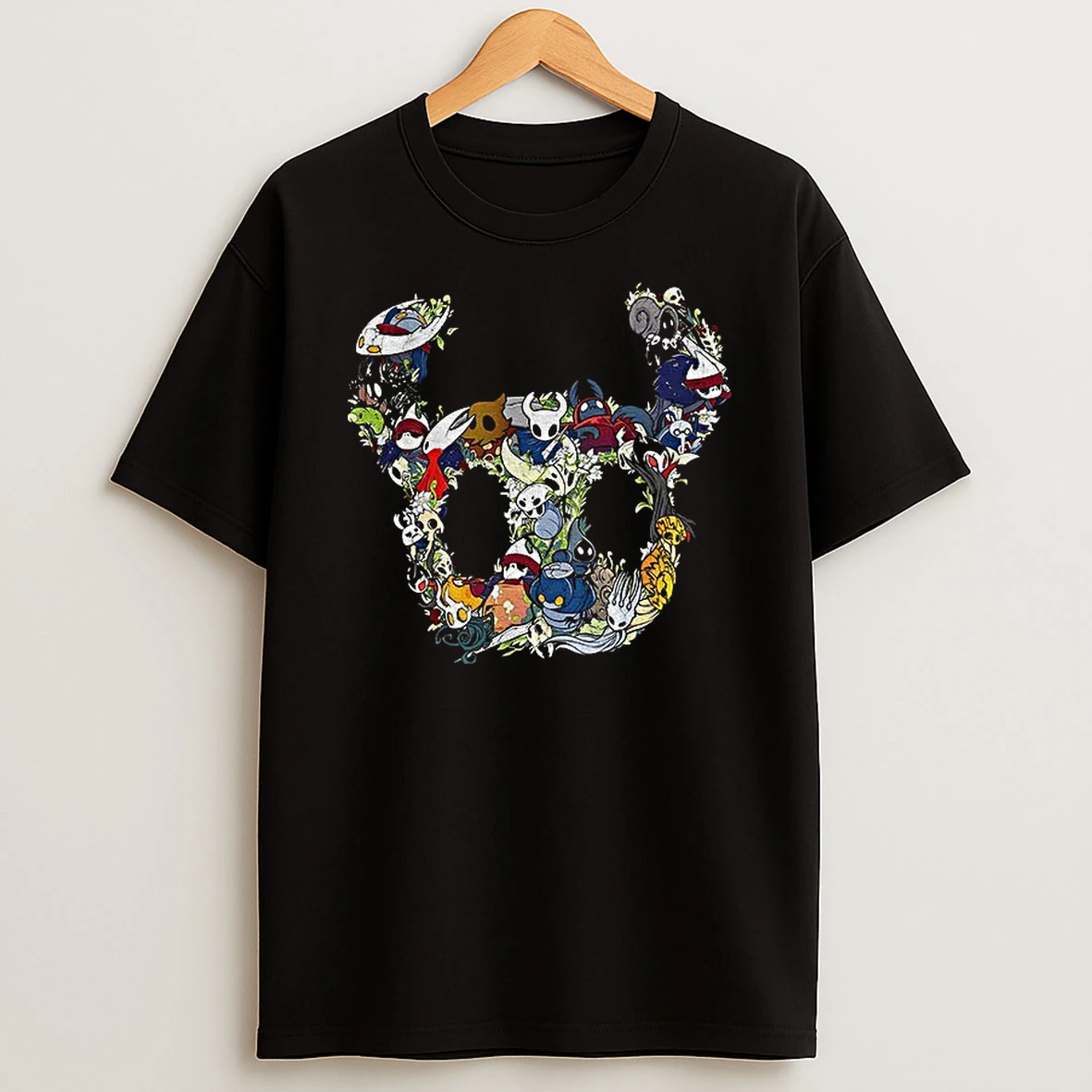 Hollow Knight Mask Silksong T Shirt