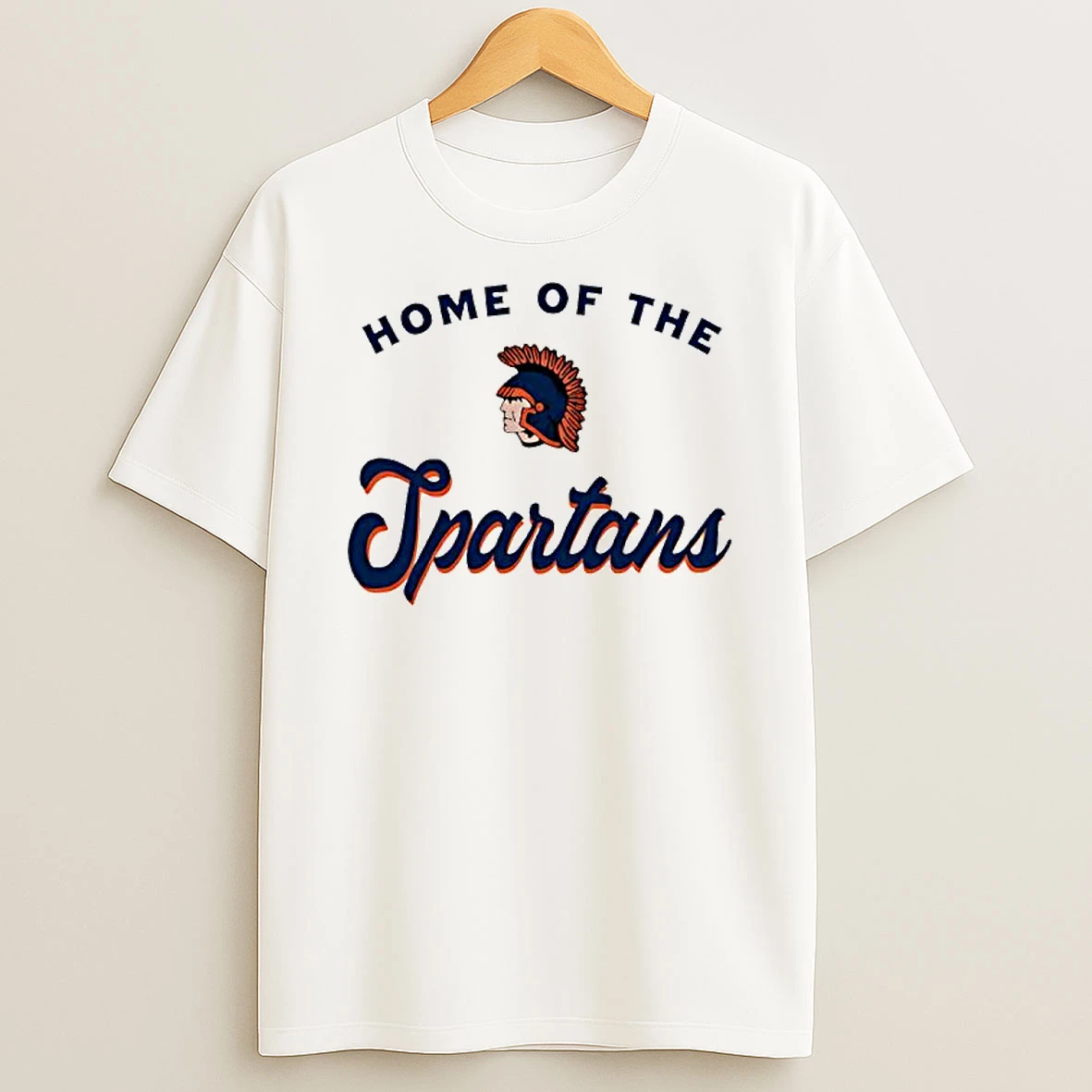 Home Of The Spartans Graphic T Shirt