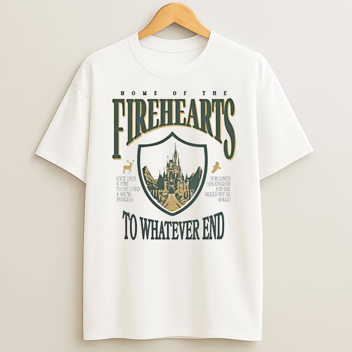 Home Of The Firehearts To Whatever End T Shirt