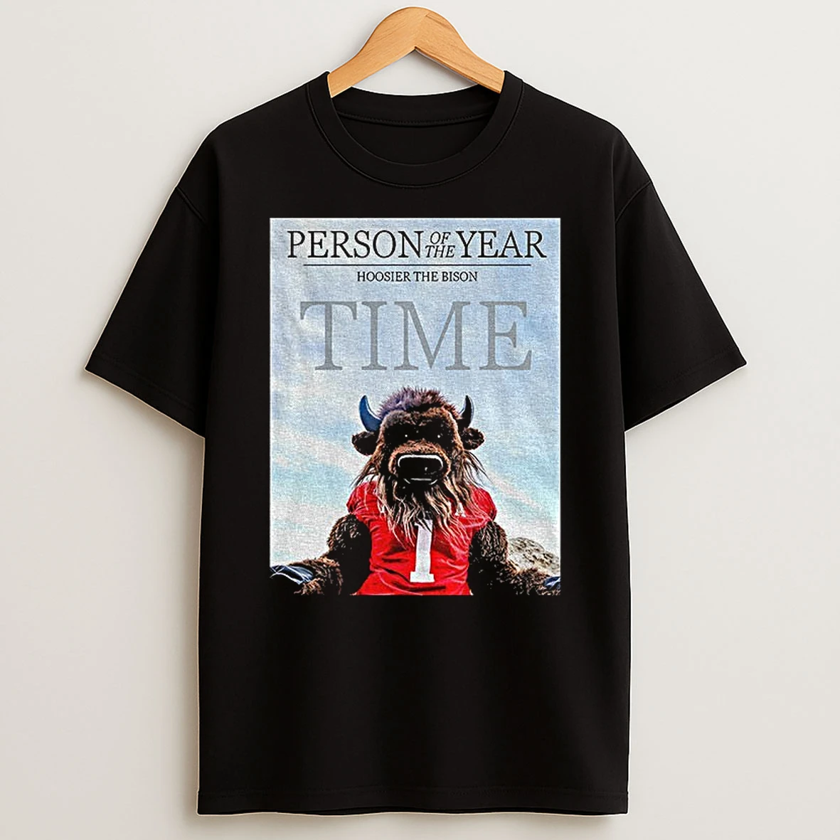 Hoosier The Bison Indiana Hoosiers Football Person Of The Year Time Post T Shirt