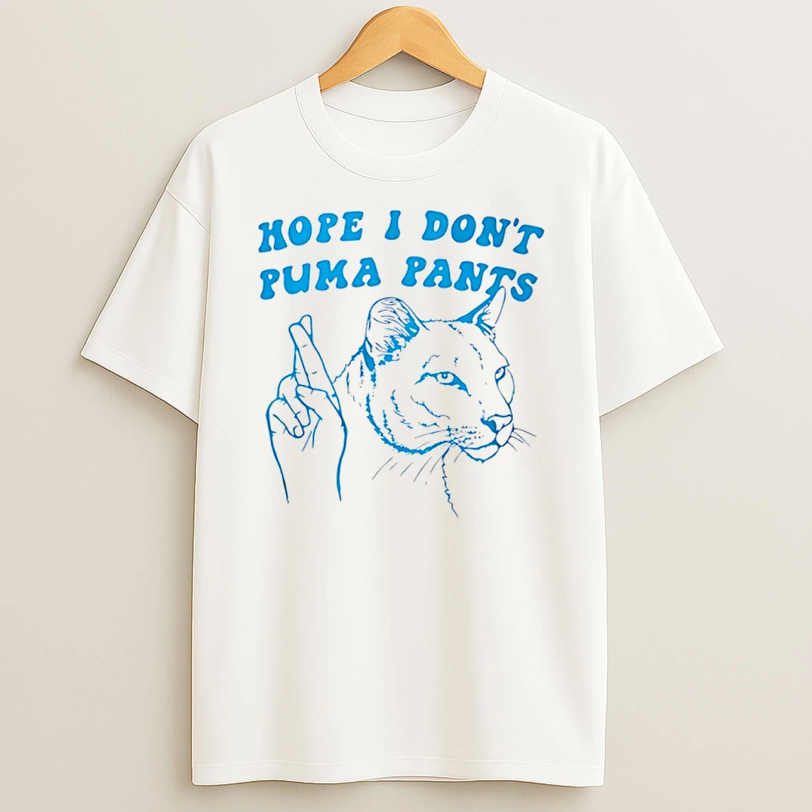 Hope I Dont Puma Pants T Shirt