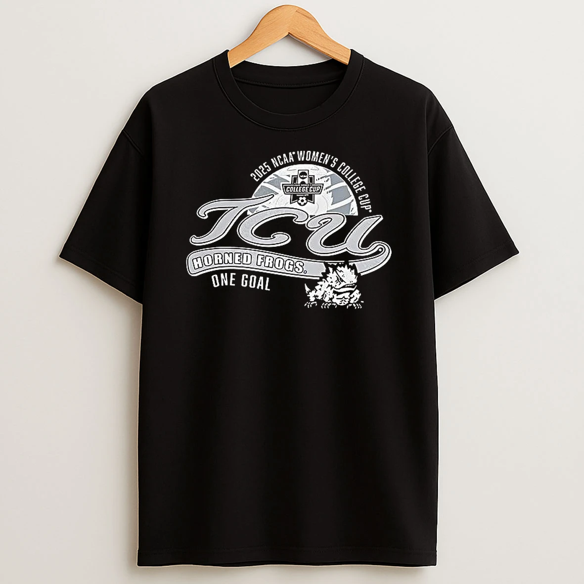 Horned Frogs One Goal 2025 Ncaa Womens College Cup T Shirt