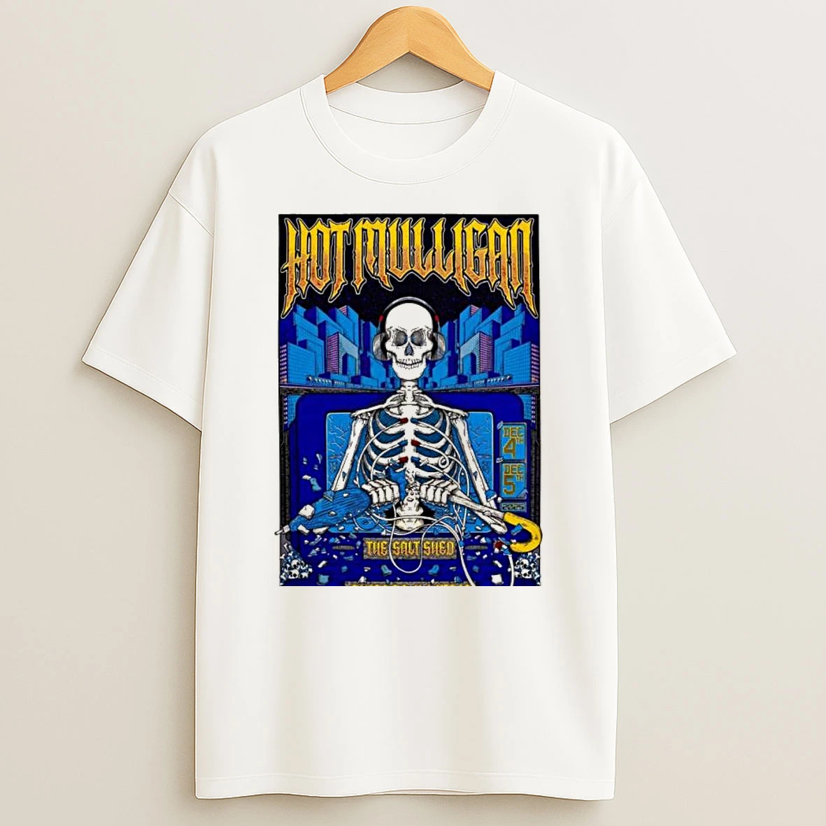 Hot Mulligan At The Salt Shed In Chicago Il On Dec 4 5 2025 T Shirt