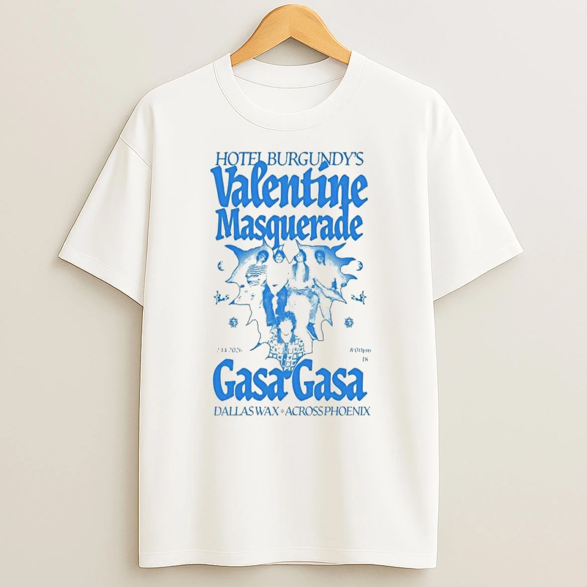 Hotel Burgundy Gasa Gasa February 14 2026 Concert T Shirt