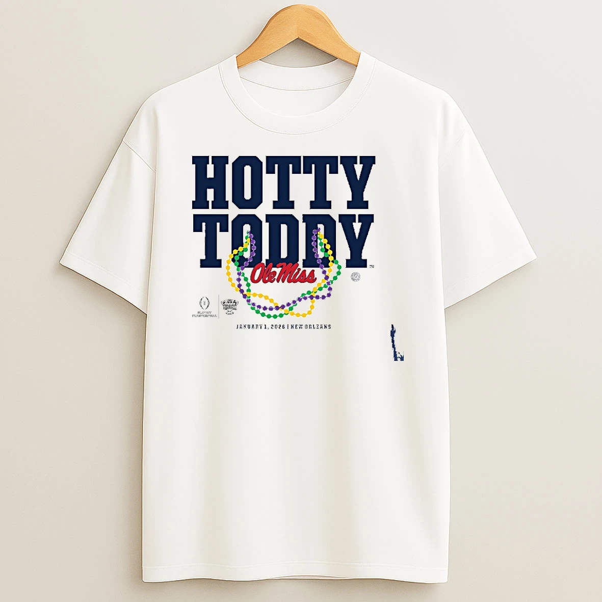 Hotty Toddy Ole Miss Rebels Sugar Bowl Bound T Shirt