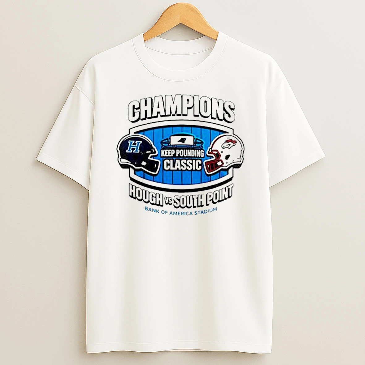 Hough Huskies 8a State Champions 2025 Keep Pounding Classic T Shirt