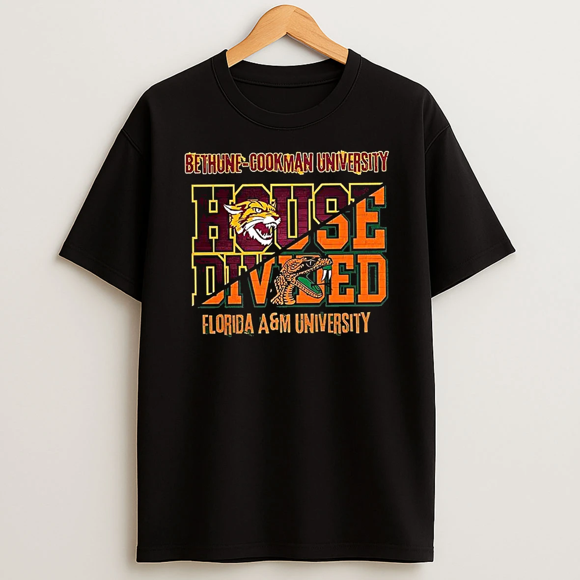 House Divided Florida Am University Logo T Shirt