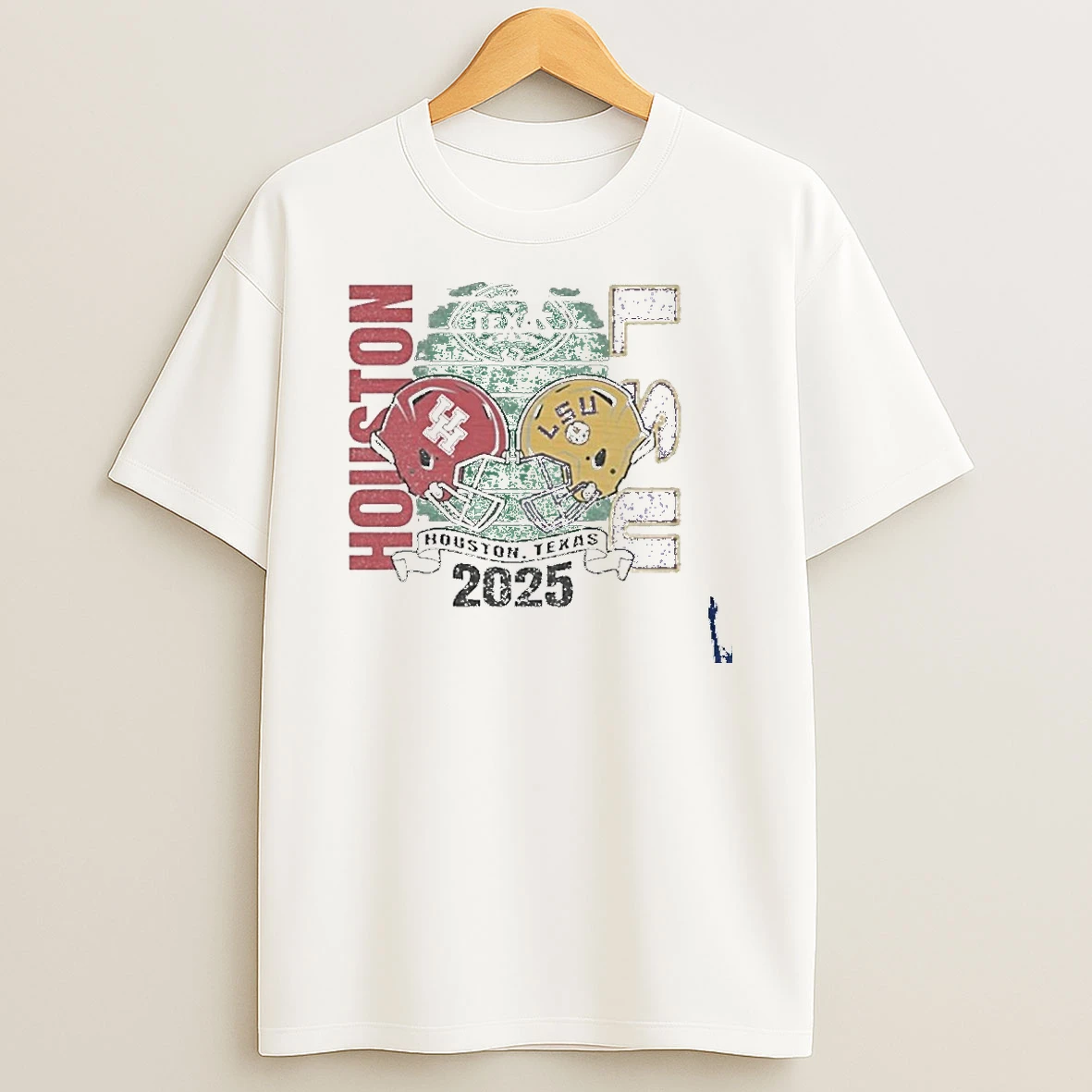 Houston Cougars 2025 Texas Bowl Vs Lsu Football Houston Tx T Shirt