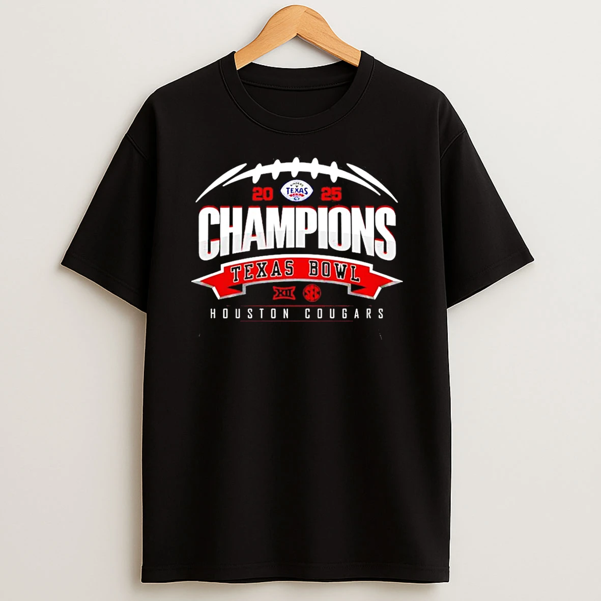 Houston Cougars Texas Bowl Champions 2025 Classic T Shirt