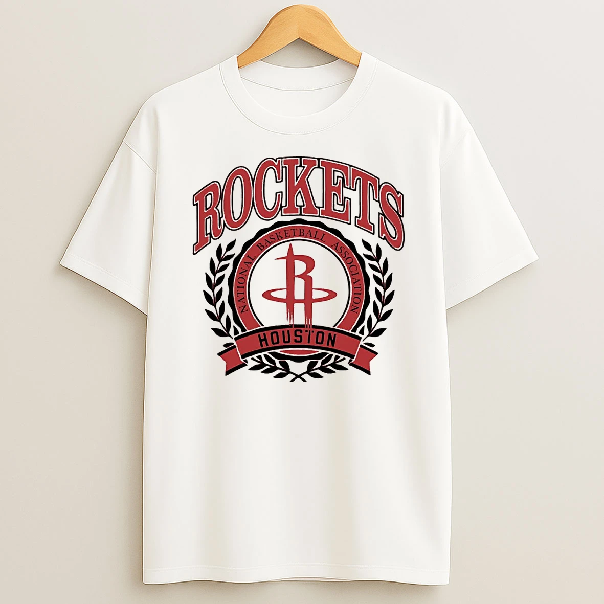 Houston Rockets Nba Crest T Shirt