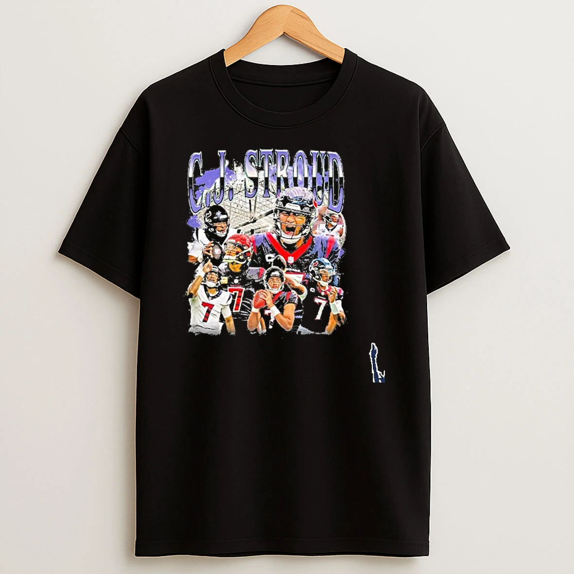 Houston Texans Player C J Stroud 7 T Shirt