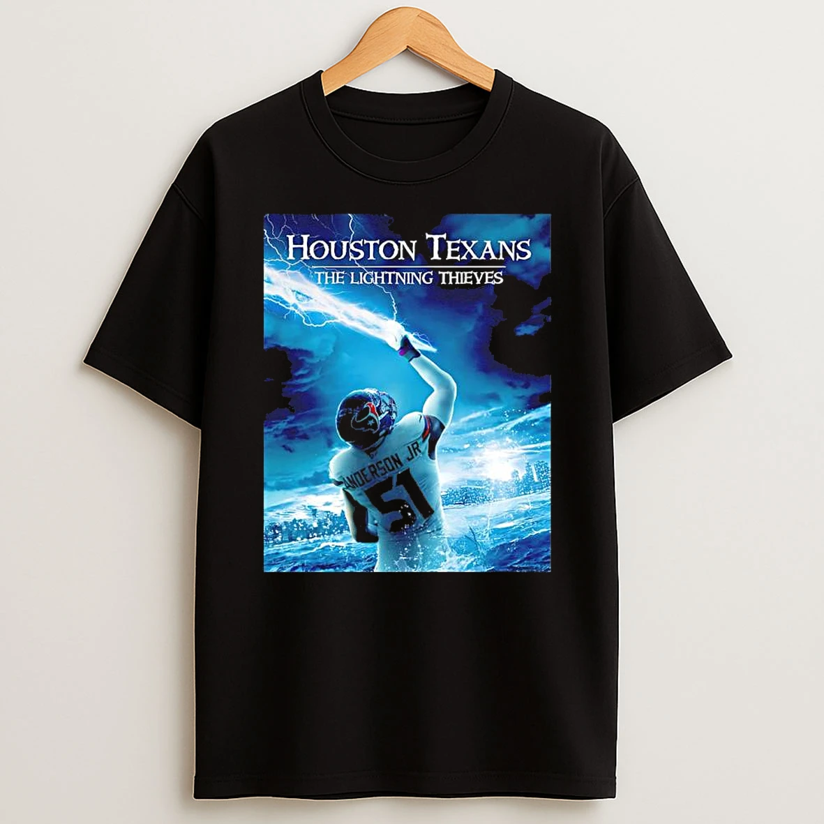 Houston Texans The Lightning Thieves T Shirt