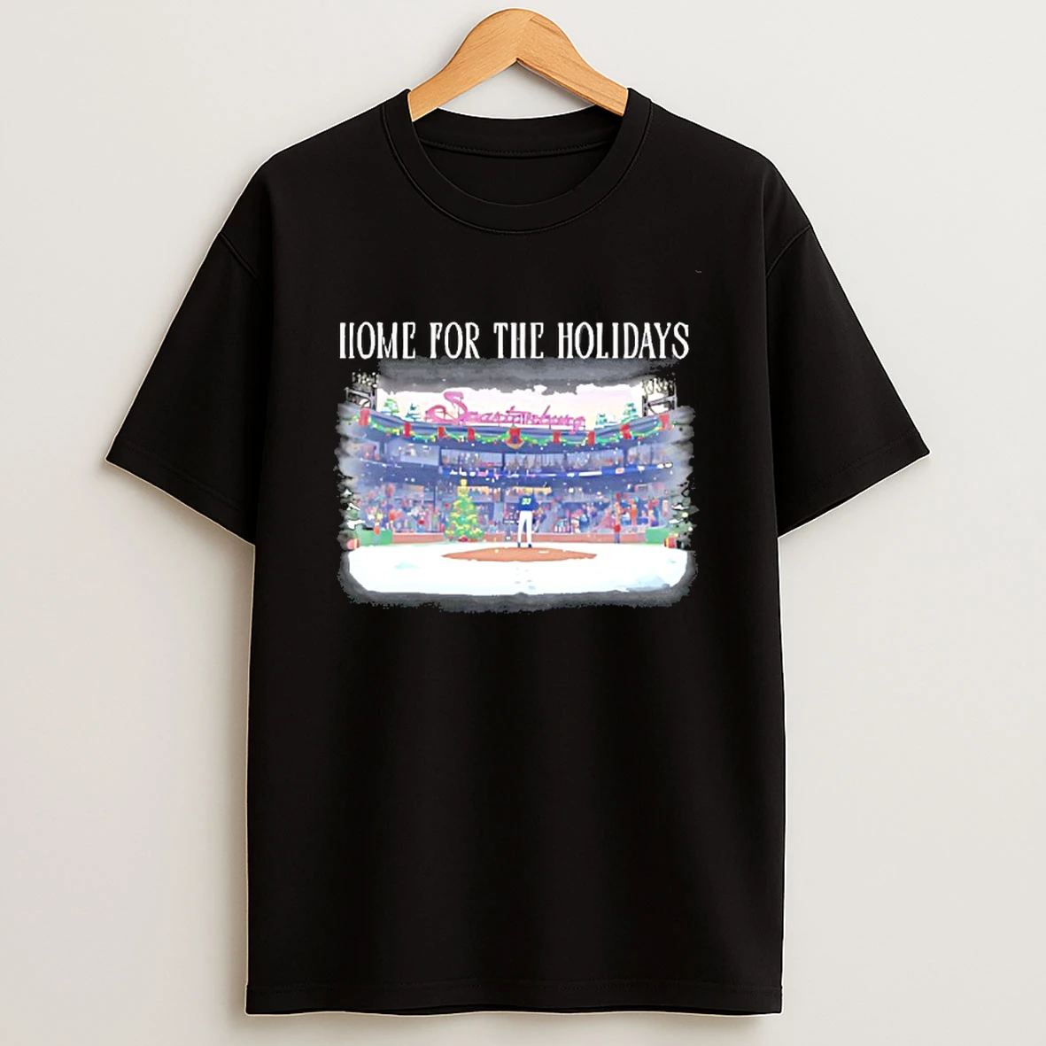 Hub City Spartanburgers Home For The Holidays T Shirt