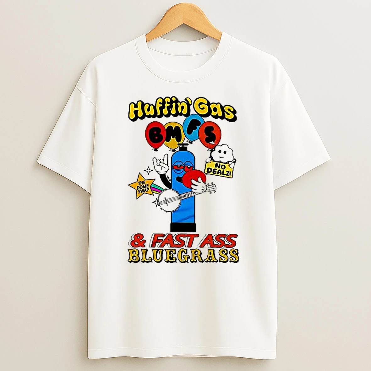 Huffin Gas And Fast Ass Bluegrass T Shirt
