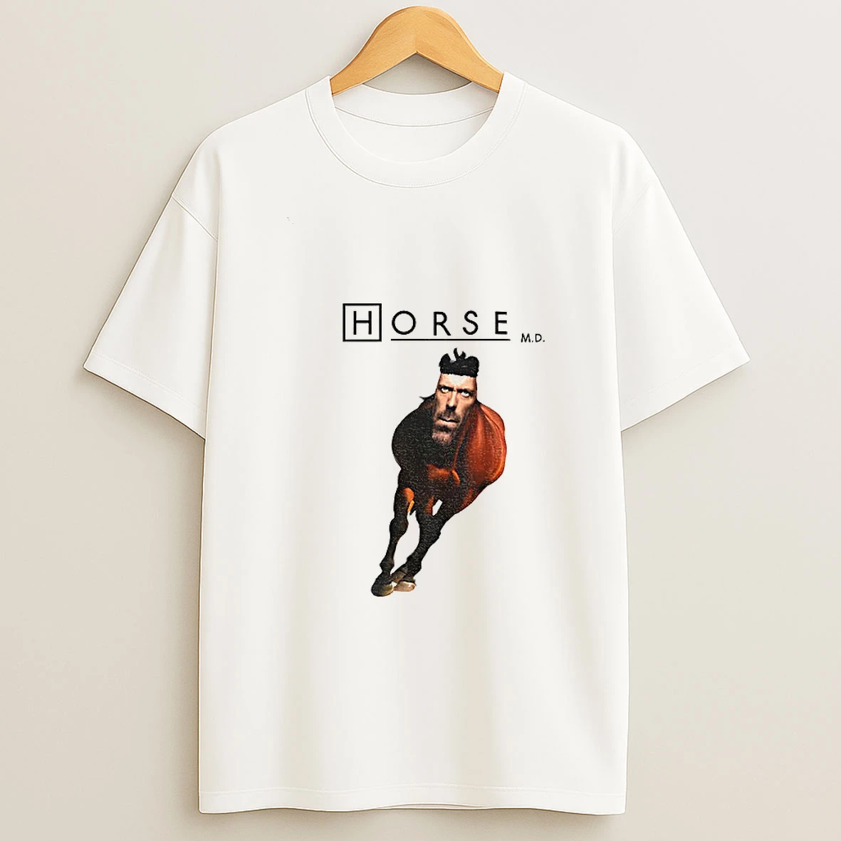 Hugh Laurie Dr Gregory House X Houre Funny Meme T Shirt