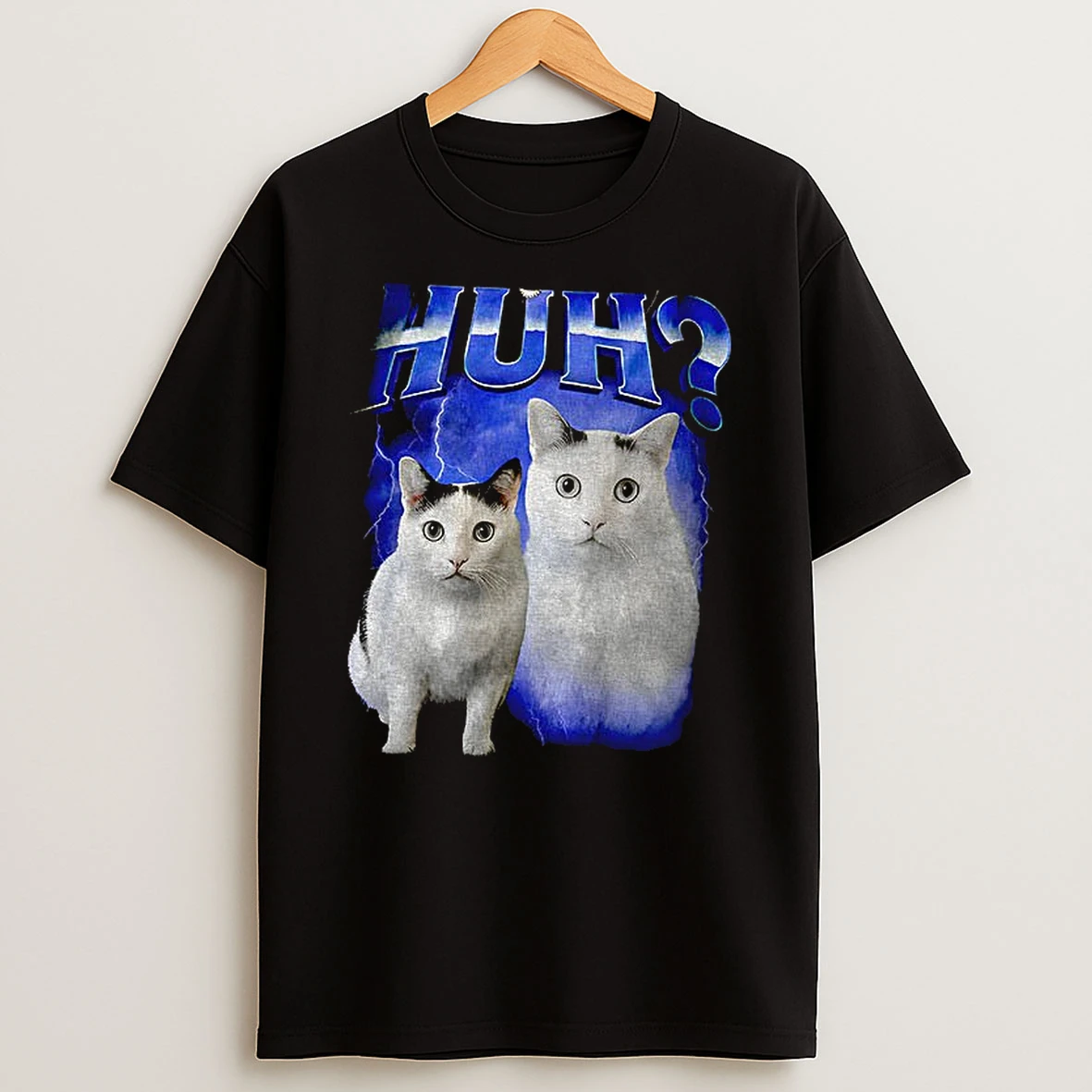 Huh Funny Dank Cat Meme T Shirt