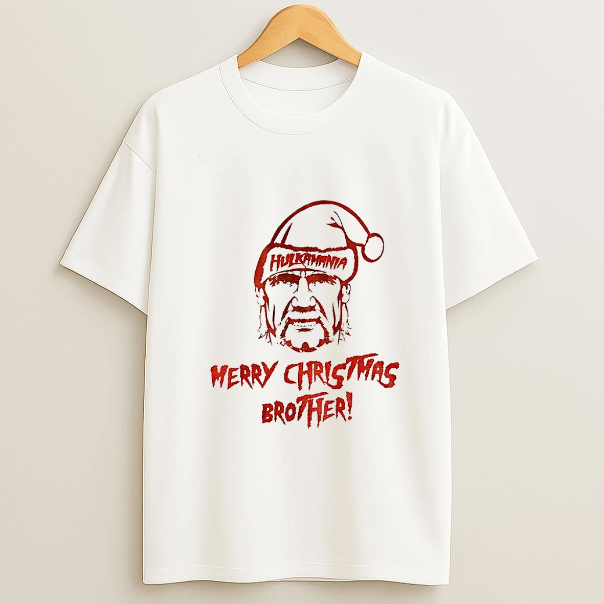 Hulk Hogan Hulkamania Merry Christmas Brother T Shirt