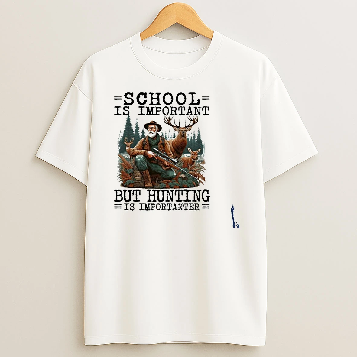 Hunting School Is Important T Shirt