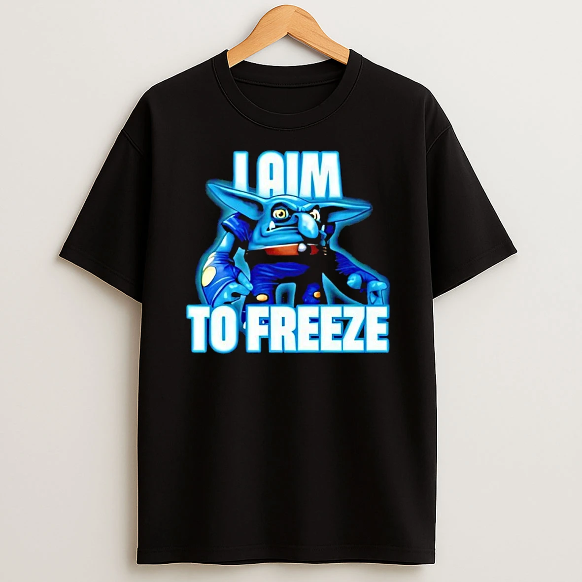 I Aim To Freeze Chill Bill Skylanders T Shirt