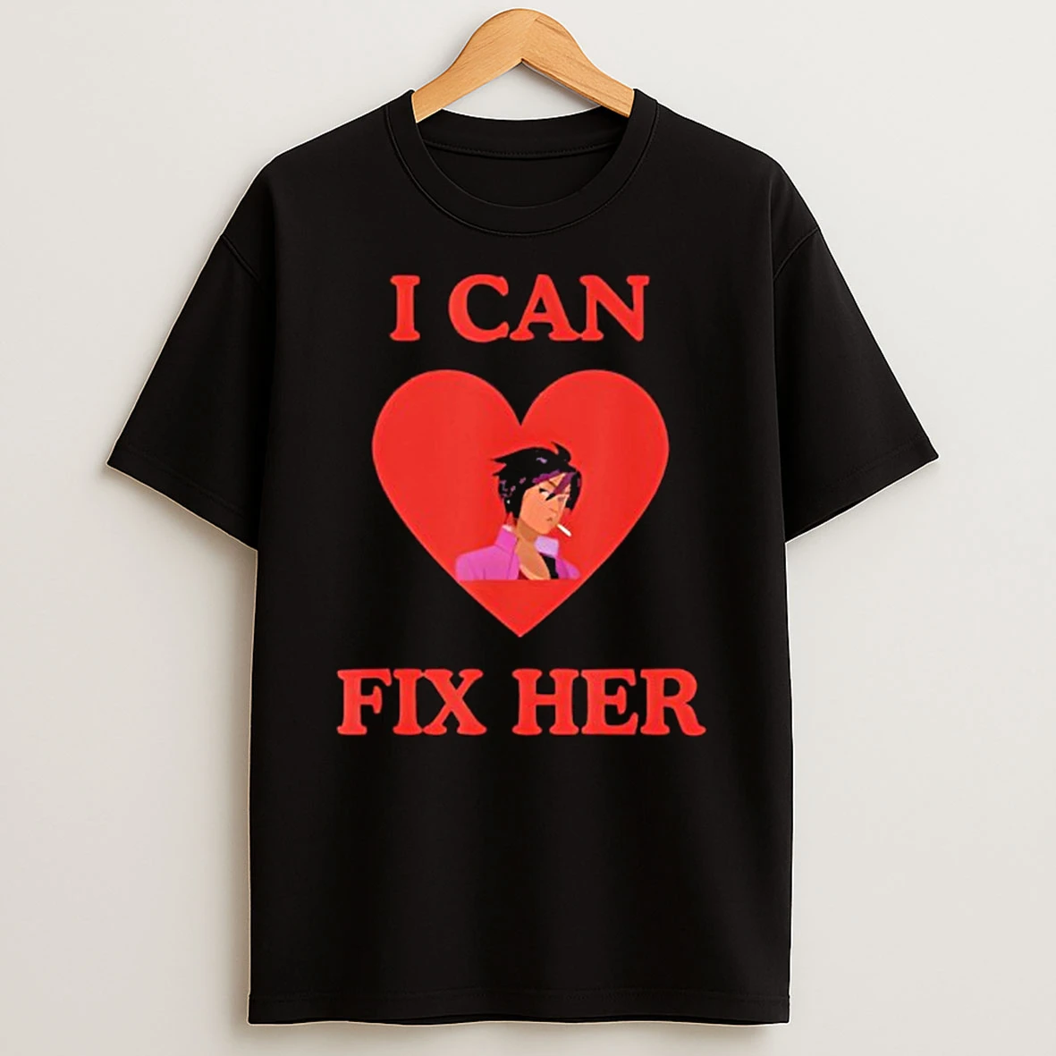 I Can Fix Her Funny Invisigal Love Dispatch Video Game T Shirt