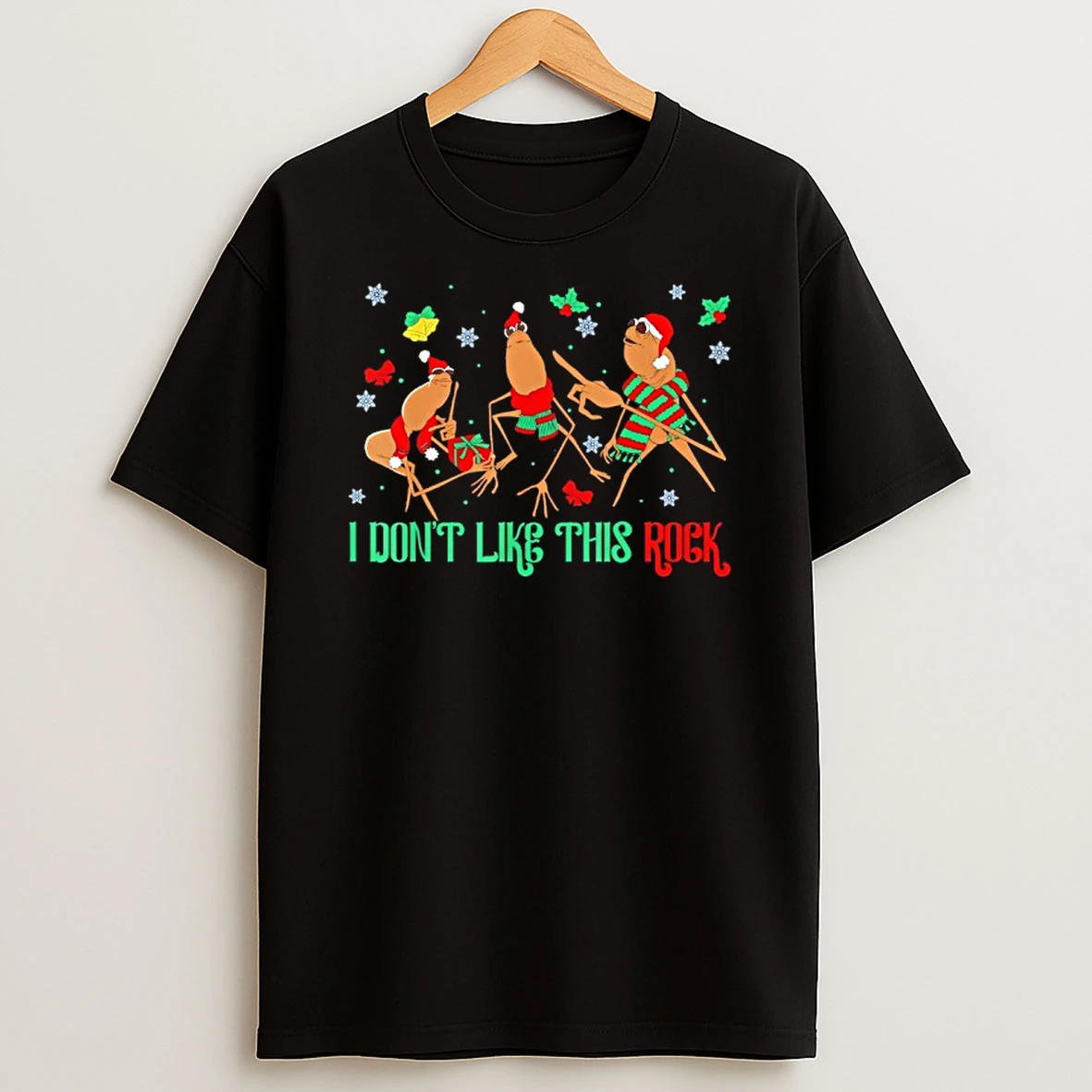 I Dont Like This Rock De Marcus The Worm Christmas T Shirt