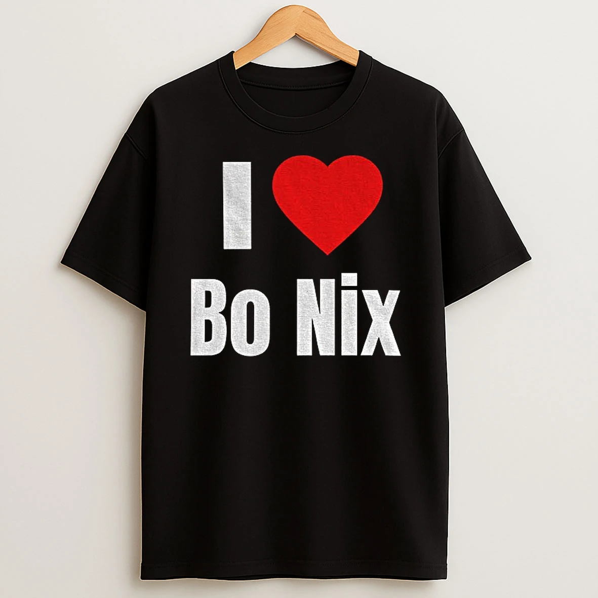 I Heart Bo Nix T Shirt