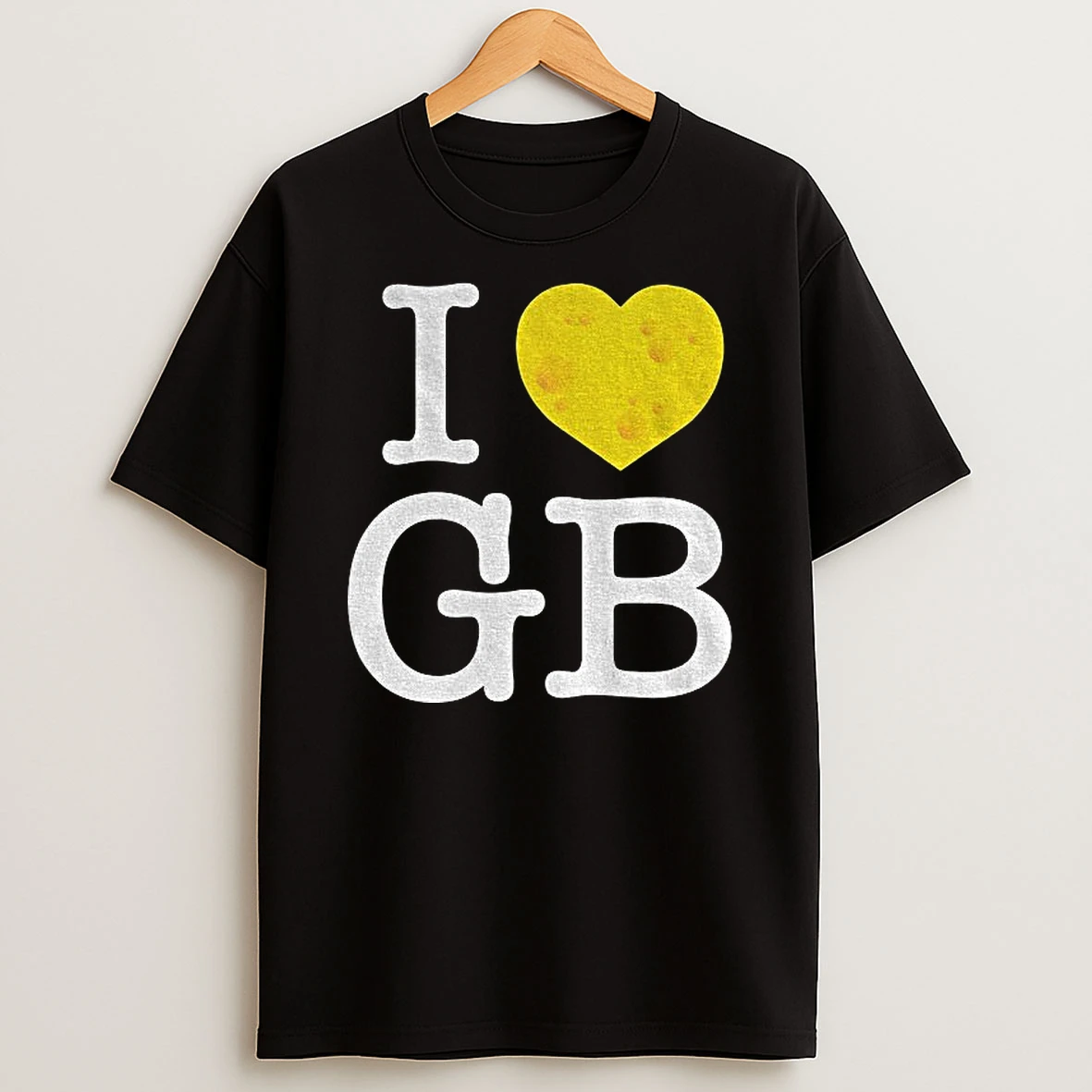 I Heart Gb Green Bay Packers Green Bay Love Wisconsin Cheese Head Go Pack Go T Shirt