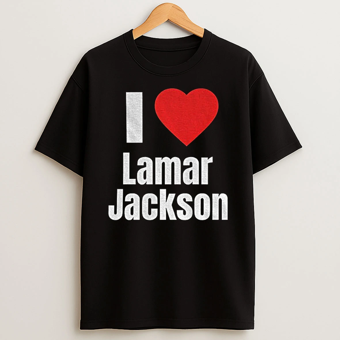 I Heart Lamar Jackson T Shirt