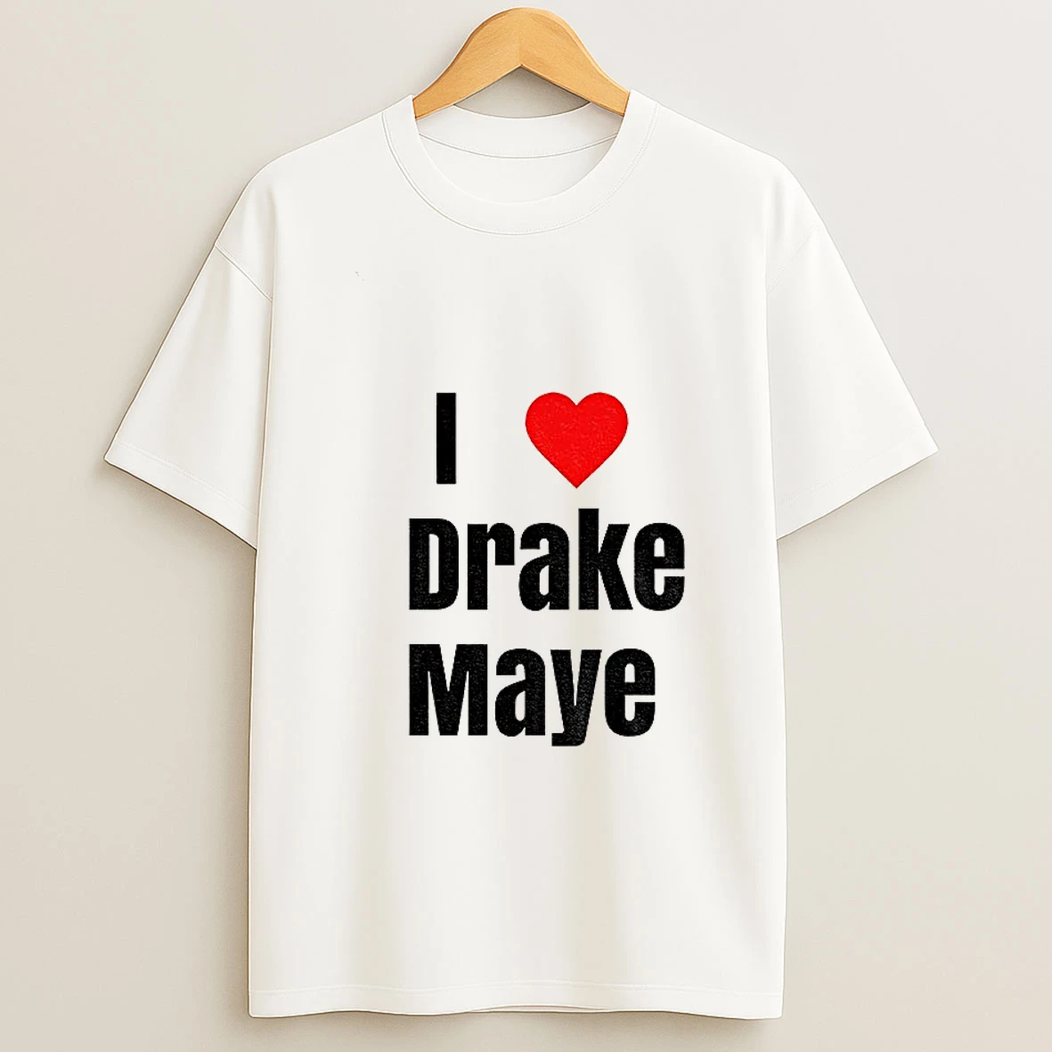 I Heart Love Drake Maye Football Fan T Shirt