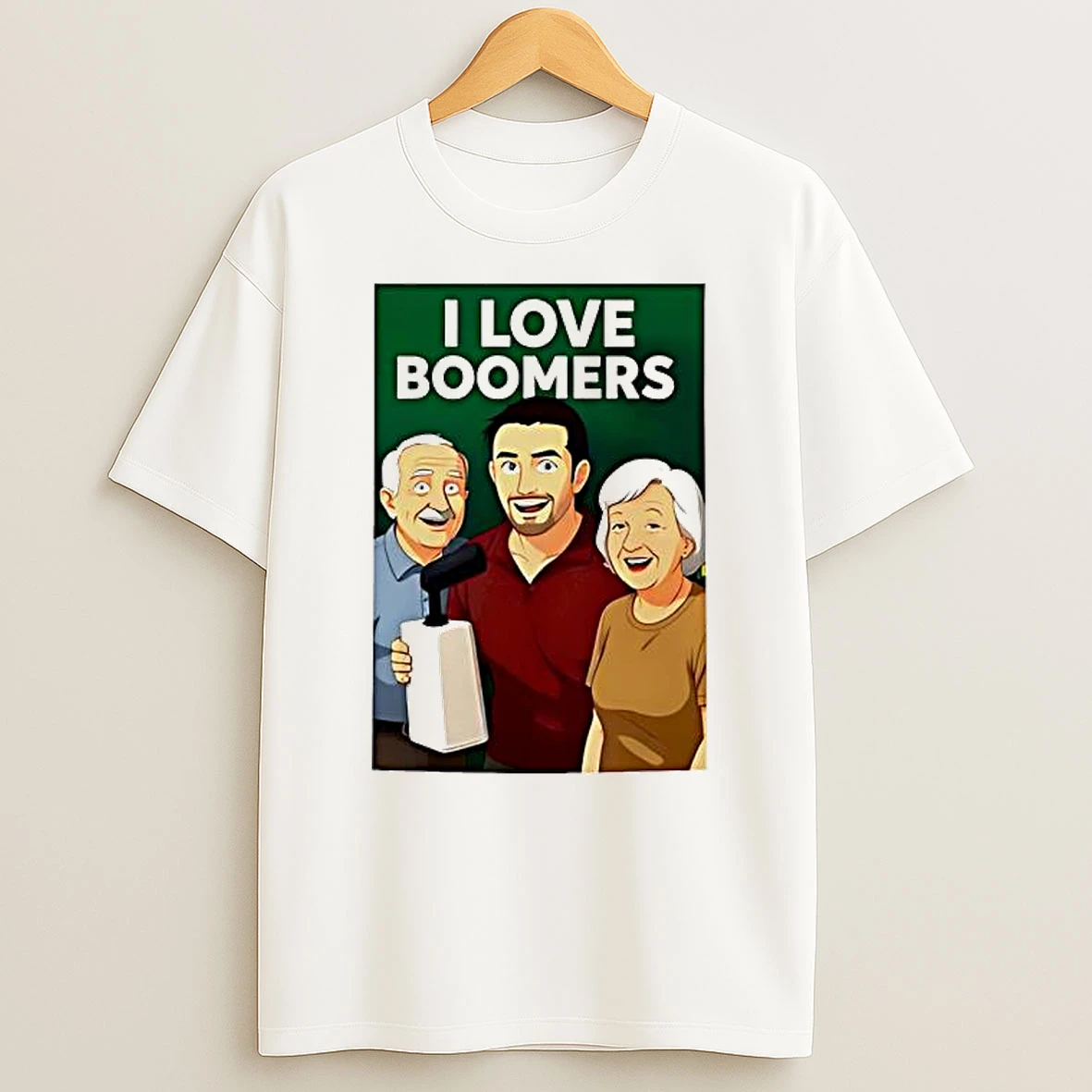 I Love Boomers Graphic T Shirt