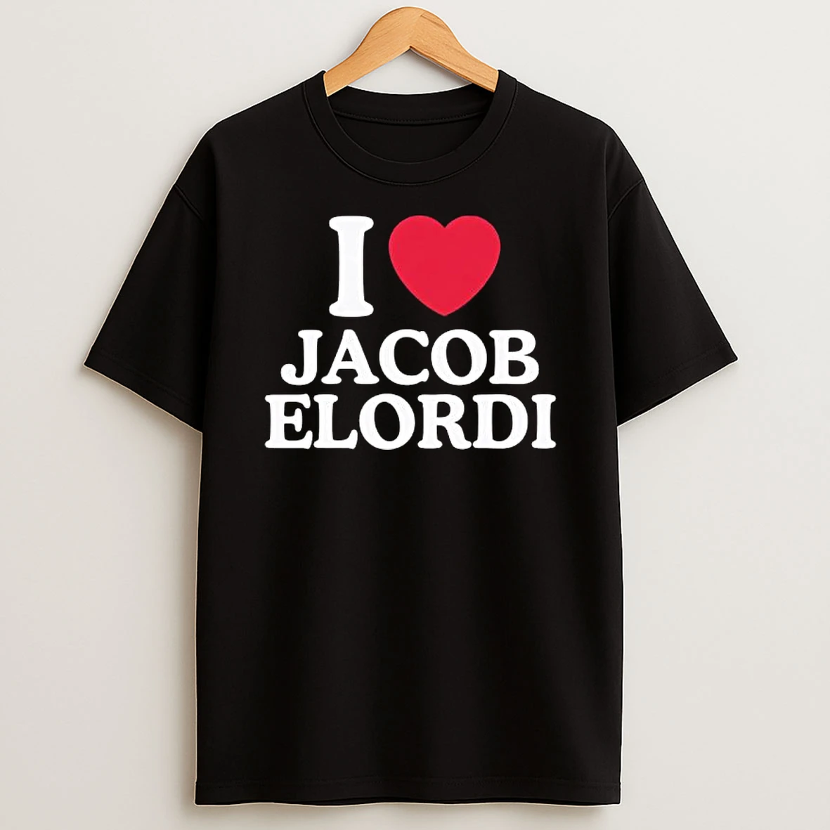 I Love Jacob Elordi Heart T Shirt