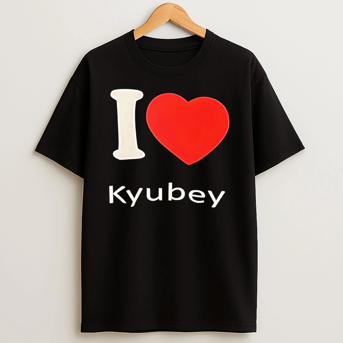 I Love Kyubey Text T Shirt
