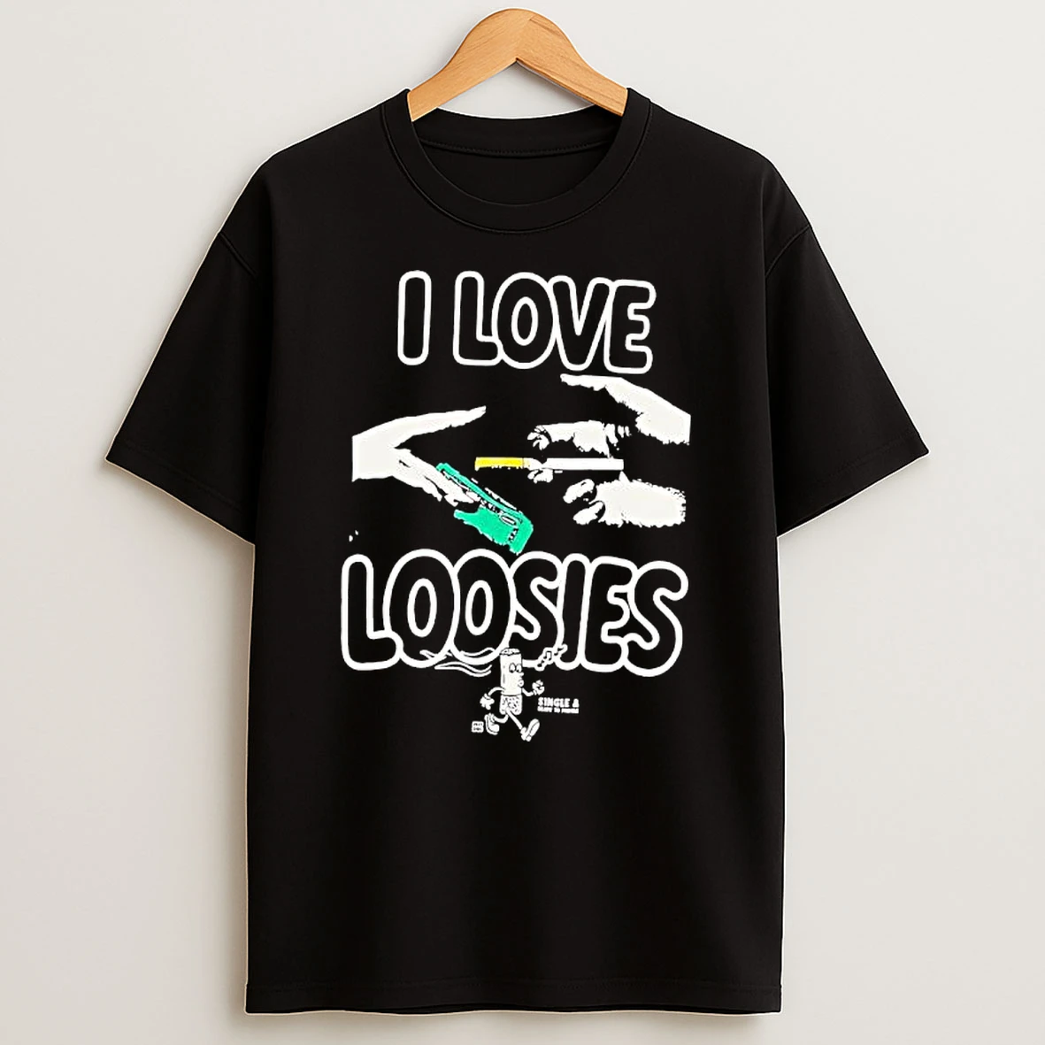 I Love Loosies Graphic T Shirt