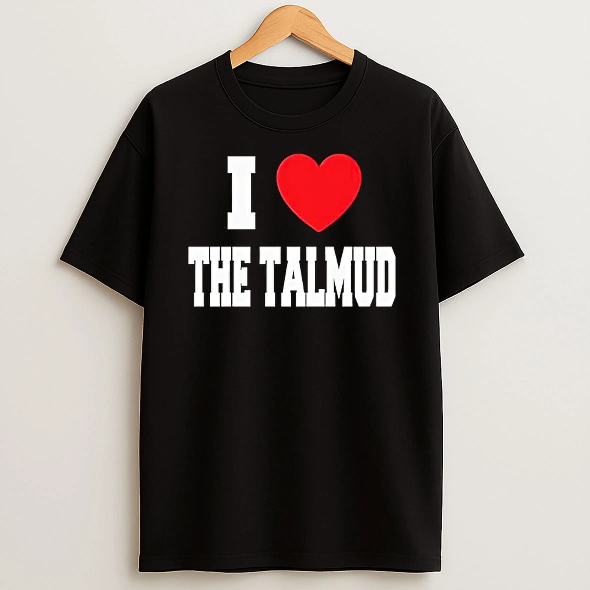 I Love The Talmud Heart Symbol T Shirt