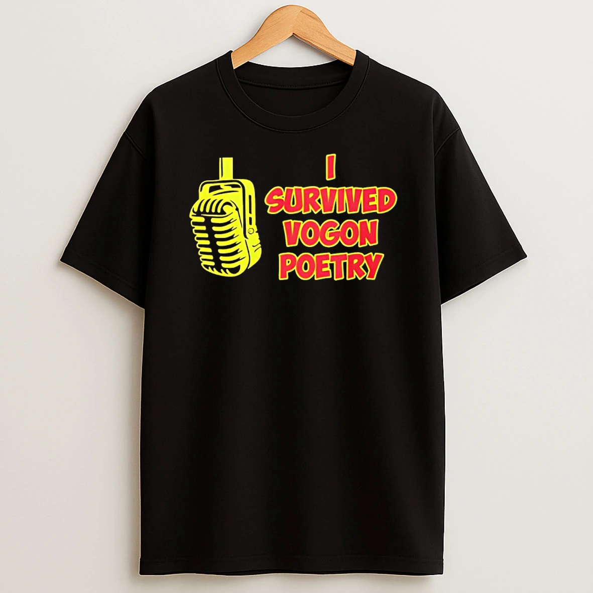 I Survived Vogon Poetry Shirts T Shirt