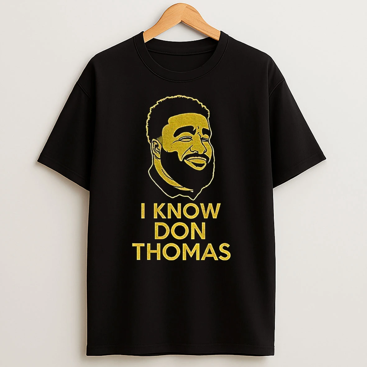 I Know Don Thomas Face T Shirt