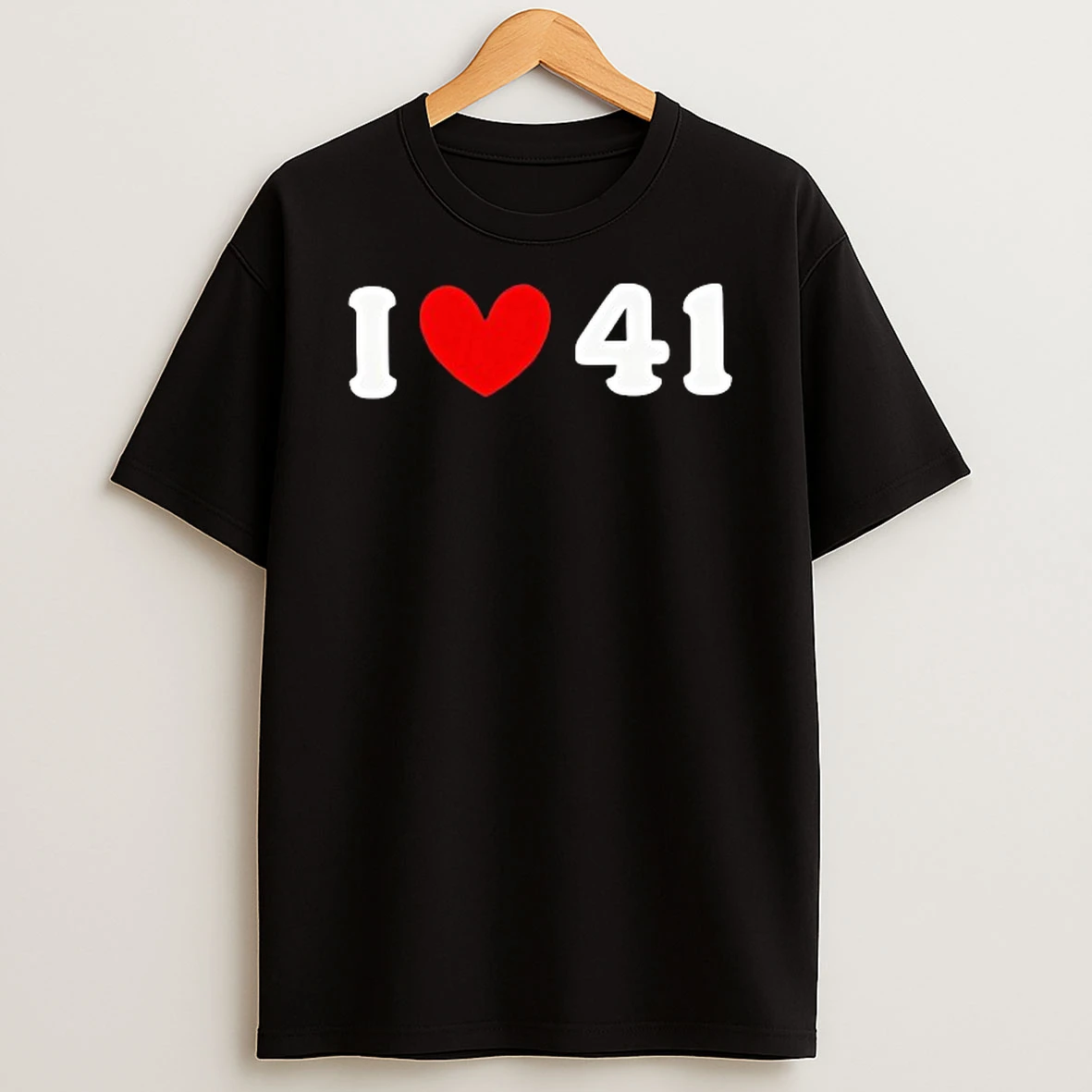 I Love 41 T Shirt