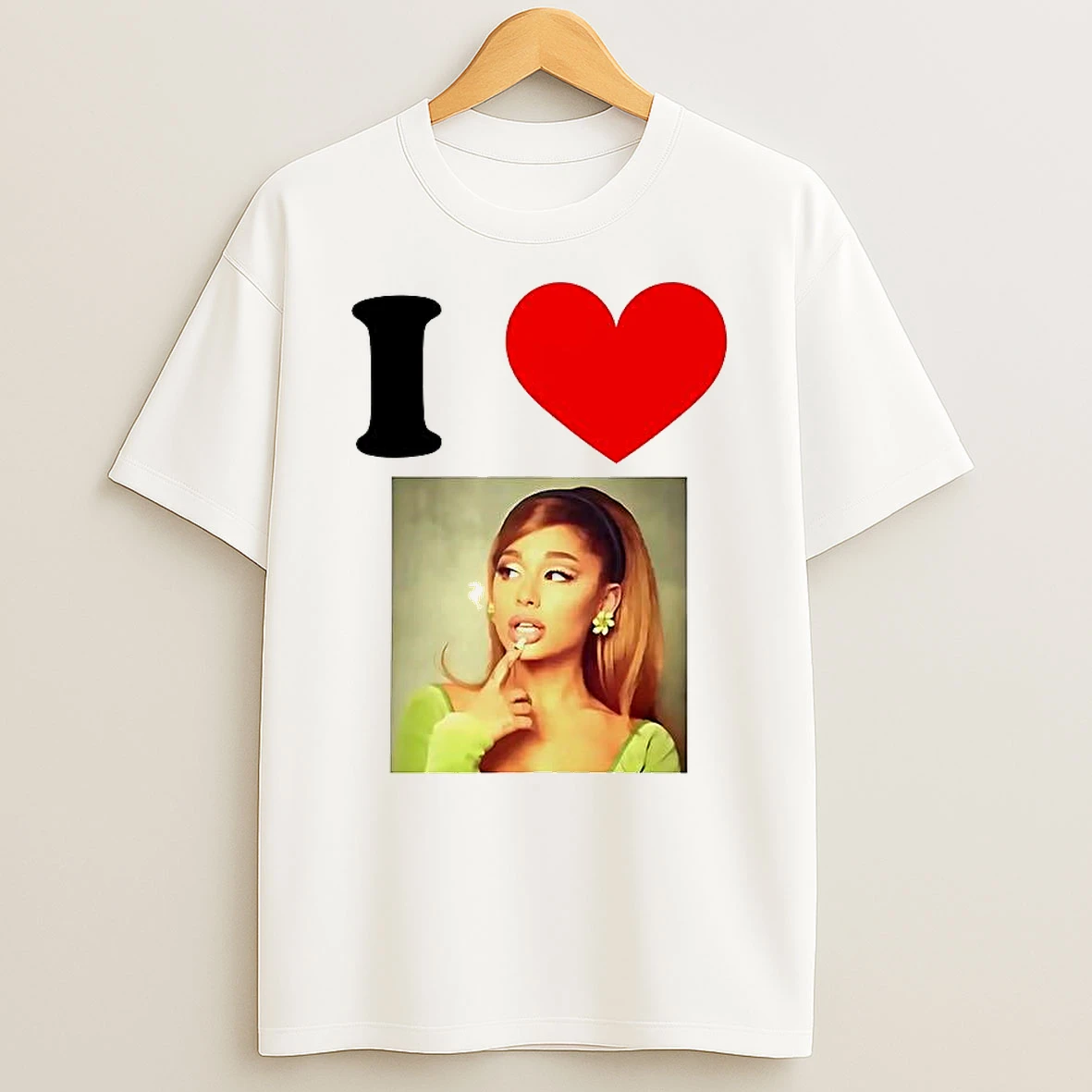 I Love Ariana Heart Music Lover T Shirt