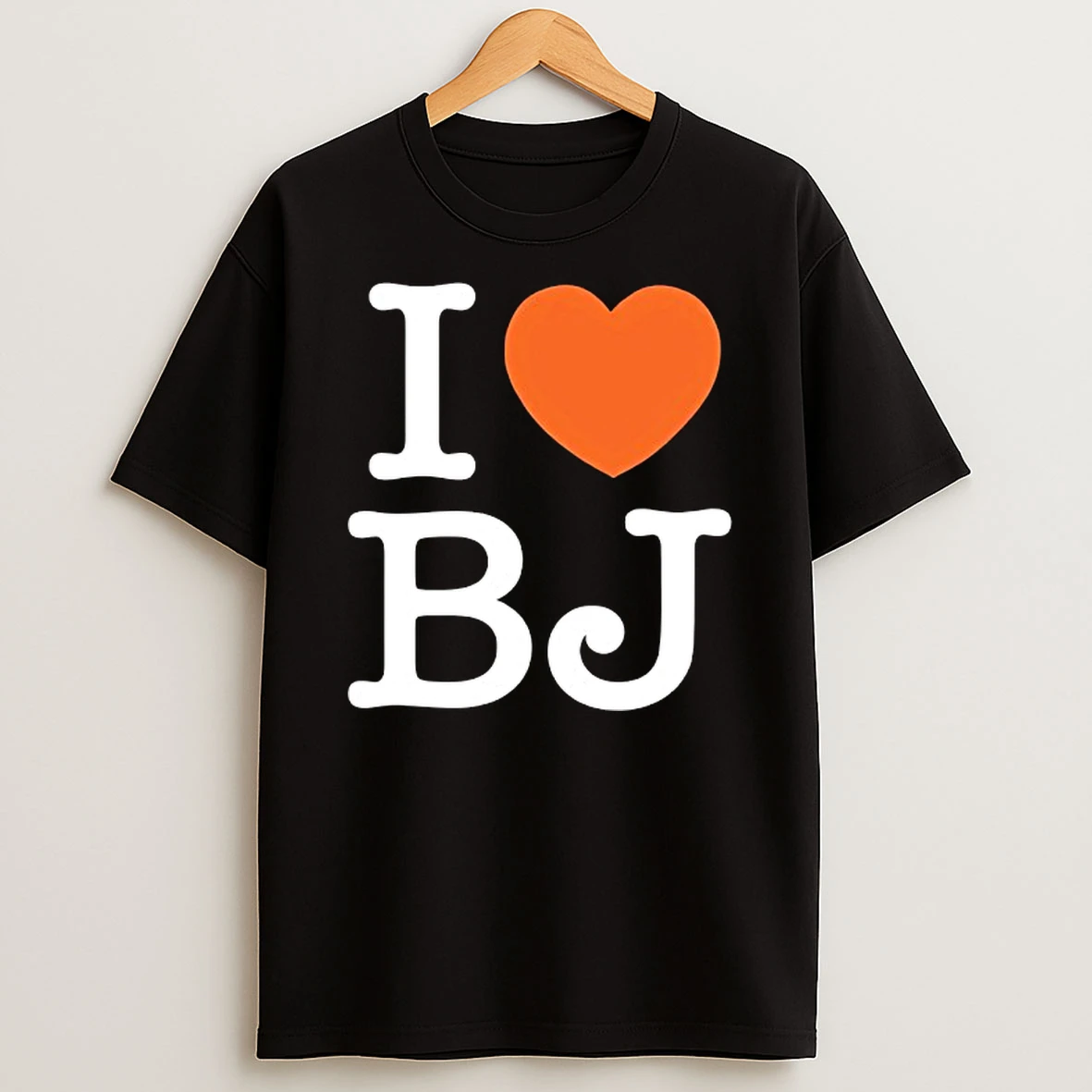 I Love Bj Chicago Bears Ben Johnson Tshirt Hoodie