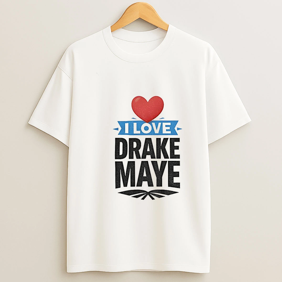 I Love Drake Maye Football New England Patriots Nfl 2025 Lover T Shirt
