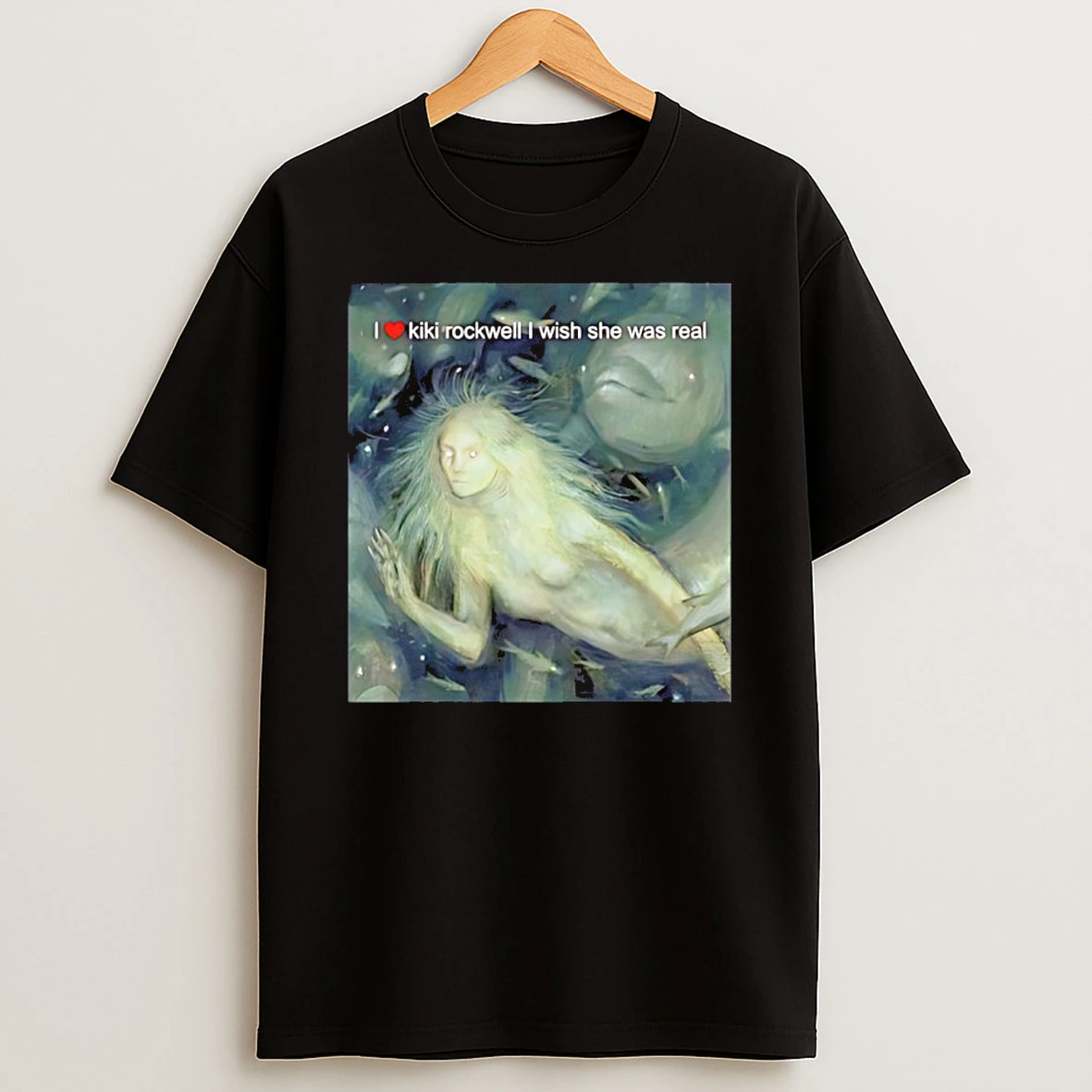 I Love Kiki Rockwell I Wish She Was Real Photo T Shirt