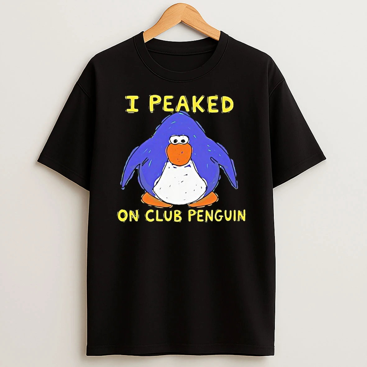 I Peaked On Club Penguin T Shirt