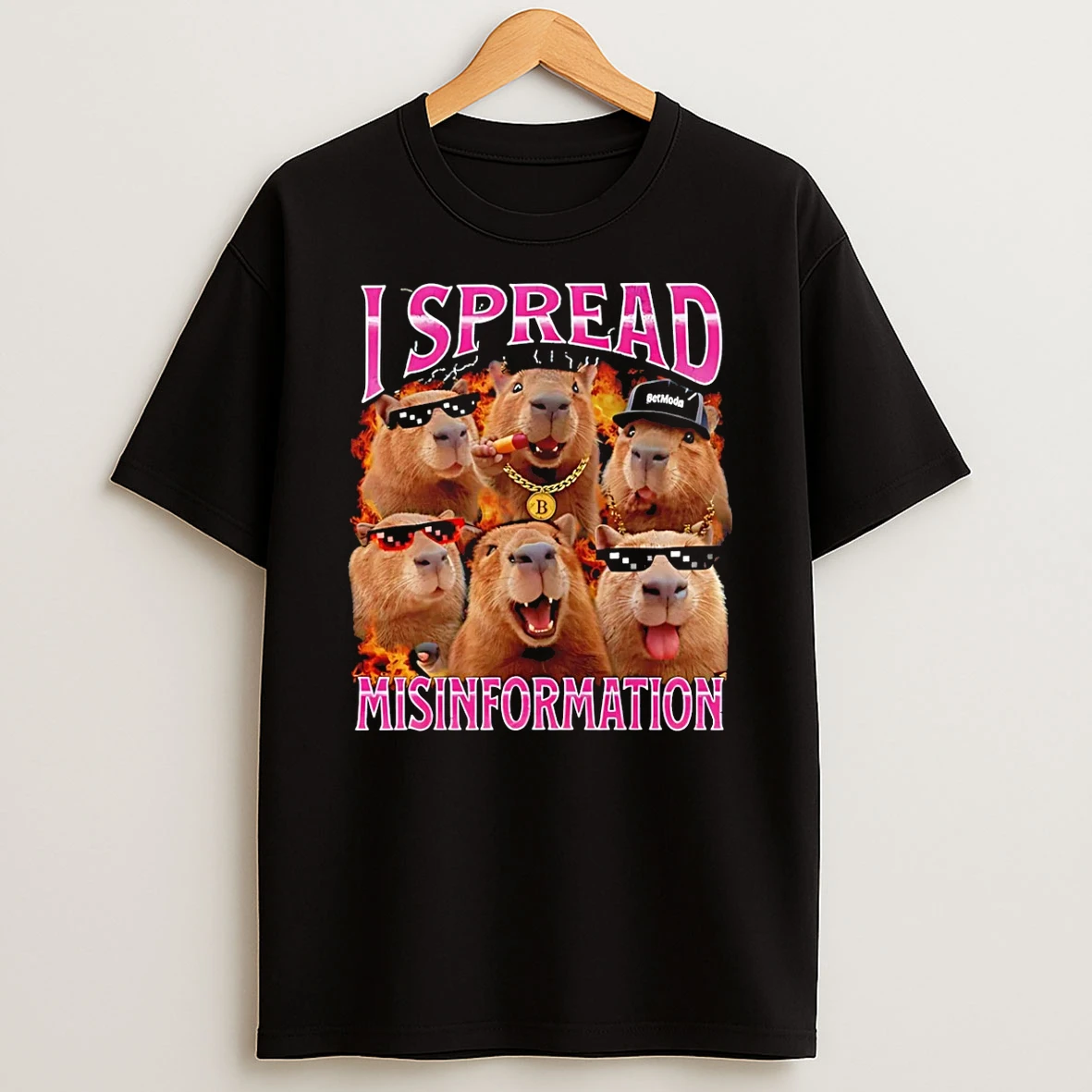 I Spread Misinformation Capybara T Shirt